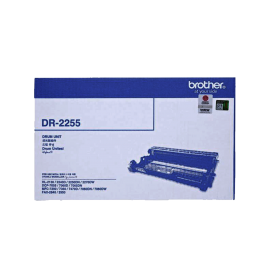 Brother DR-2255 Mono Drum Yield for Fax Machines (Fax-2840 and MFC-7290) 12,000 pages